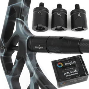 Bogenschießen Bogen Stabilisator Quick Disconnect 0 5 8 10 Grad Adapter Jagdgelenk - Bild 1 von 11