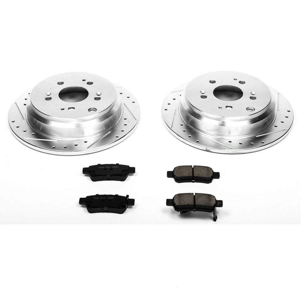 Power Stop K4604 1-Click Z23 Evolution Sport Brake Kit for 05-10 Honda Odyssey - Image 1 of 1
