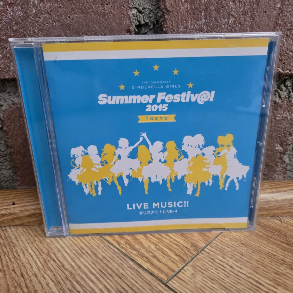 THE IDOLM@STER CINDERELLA GIRLS LIVE MUSIC! リスアニ! LIVE-4 Summer Festiv@l 2015 CD Foto 1 de 4