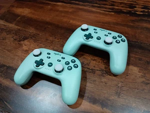  Set of 2 Switch / PC Bluetooth Game Controllers - iPhone Android - PXN P50L - Picture 1 of 6