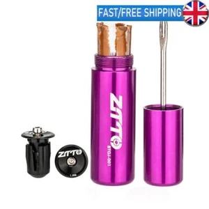 ZTTO Bike Tubeless Tire Repair Tools Kit with Drill Rubber Stripe Handlebar Plug - Picture 1 of 10