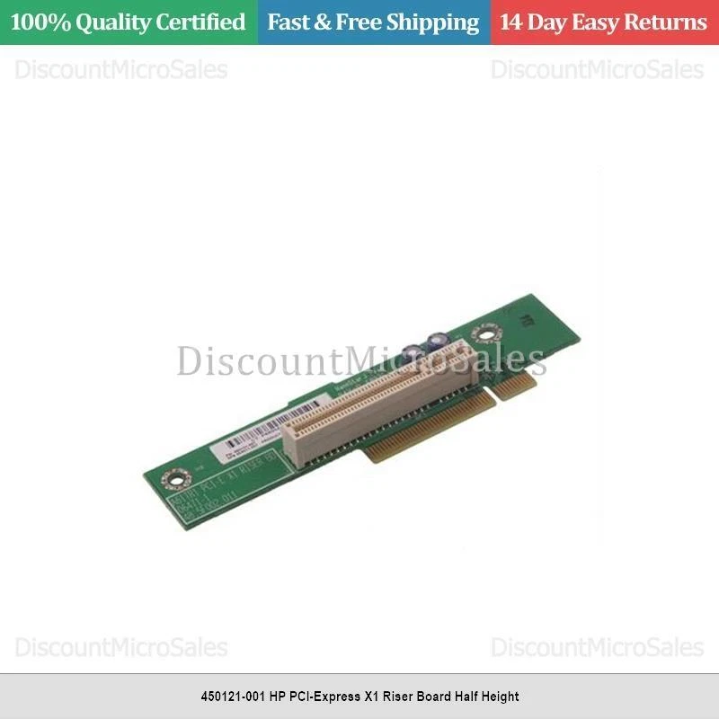 450121-001 HP PCI-Express X1 Riser Board Half Height - Image 1 of 1