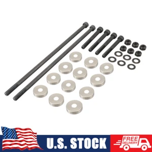 For YAMAHA YFZ450 Carbon Steel A-Arm Bolts Bushings Thrust Cover Kit 2006-2013 - Picture 1 of 8