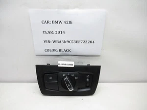2012-2018 BMW 328i 335i 428i Headlight Light Control Switch 9 265 297-04 OEM - Picture 1 of 6