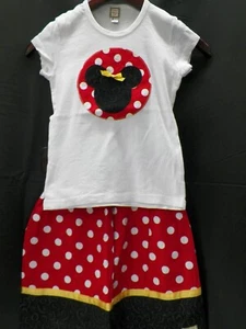Curious Georgia Girls Mickey Mouse Shirt and Skirt Set Size 10 - Picture 1 of 6