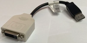Dell DP/N 023NVR Genuine Display Port to DVI Video Adapter Cable FREE SHIPPING - Picture 1 of 5