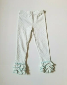 NWOT SweetHoney Size 6 Polka Dot Ruffle Pants - Picture 1 of 3