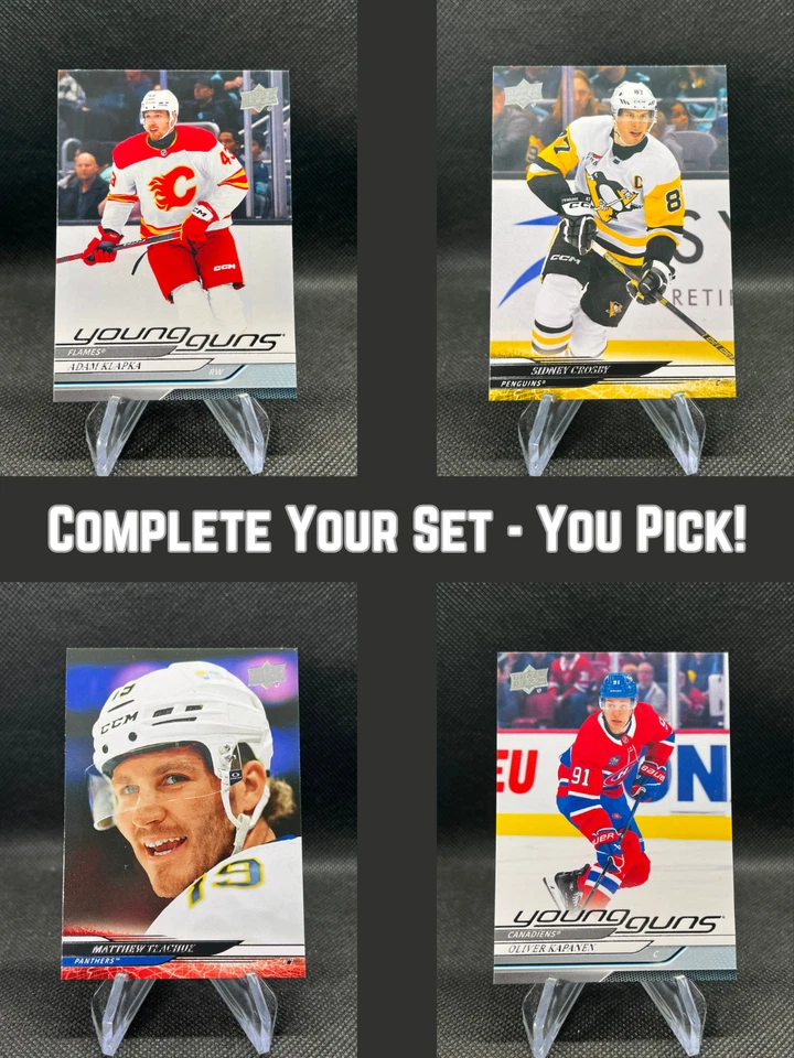 2024-25 Upper Deck Series 2 Hockey Base + Young Guns - You Pick! UPDATED 9/25/25 - Image 1 of 1