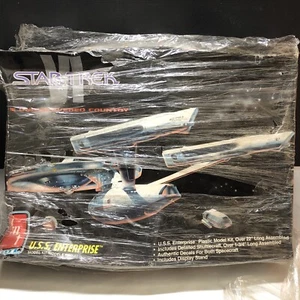 1991 AMT Ertl Star Trek VI Undiscovered Country, USS Enterprise model kit #8617 - Picture 1 of 10