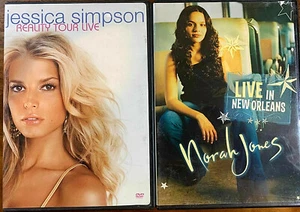 Norah Jones- Live in New Orleans + Jessica Simpson- Reality Tour Live (2 DVD's) - Imagen 1 de 2