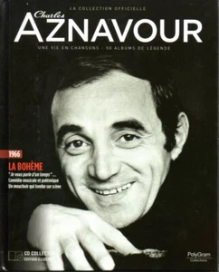 CD+livre de Charles AZNAVOUR la bohème / 15 titres / Neuf - Imagen 1 de 3