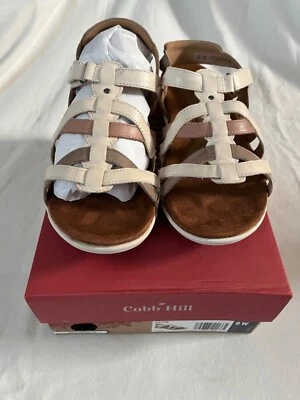 Sandalias Cobb Hill Rubey Tejidas Crema Para Mujer EE. UU. 8 Anchas Nuevas En Caja Envío Gratis Nuevas En Caja Foto 1 de 4