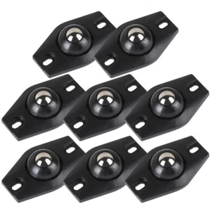 8pcs Self Adhesive Roller Casters Storage Box Sticky Small Caster Wheels - Picture 1 of 10
