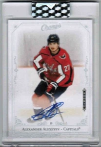 20/21 2020 UPPER DECK CLEAR CUT ALEXANDER ALEXEYEV C-AA CHAMPS ROOKIE AUTO CAPS - Picture 1 of 1