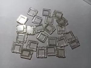 LEGO GROSSPACKUNG 24 KLARGLASSCHEIBEN 1X2X2 2 BODENNOPPEN #4862 - Bild 1 von 1