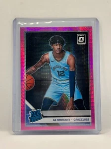 2019 Panini Donruss Optic Hyper Pink Ja Morant RC Rated Rookie #168 Prizm - Bild 1 von 2
