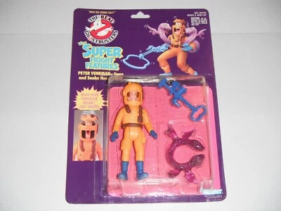 Real Ghostbusters 1986 Vintage Kenner Super Fright Características Peter Venkman Nuevo Foto 1 de 4