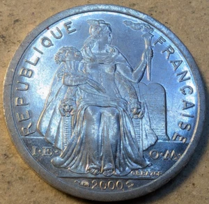 Polynesia 1 franc 2000 - Picture 1 of 2