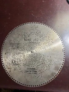 ** 15 1/2" Regina Music Box Disc Record, When You Were Sweet Sixteen, #1824 - Picture 1 of 3