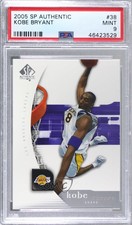 2005-06 SP Authentic Kobe Bryant #38 PSA 9 MINT HOF