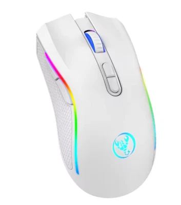 HXSJ T69 Wireless RGB Gaming Mouse - 2.4G Ergonomic 4800DPI 7-Button - Image 1 of 4