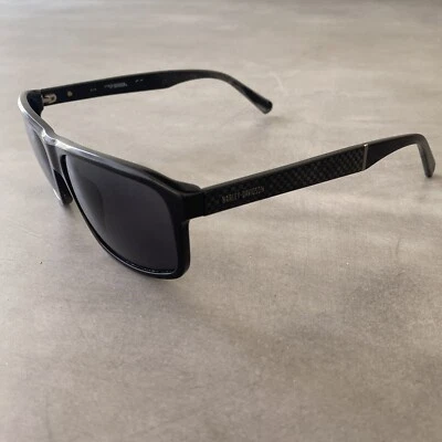 Óculos de sol Harley Davidson armação preta lentes pretas HD0920x apenas armação - Imagem 1 de 4