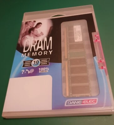 Dane-Elec NANYA 256MB PC3200U 400MHZ CL3 DDR1  Memory - Image 1 of 4