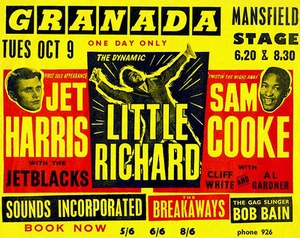 Little Richard - Sam Cooke - 1962 - Granada - Poster - Bild 1 von 1