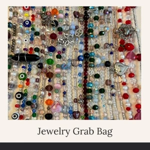 Crystal Jewelry Grab Bag with 3 Necklaces, 3 Bracelets, and 3 Pairs of Earrings - Picture 1 of 4