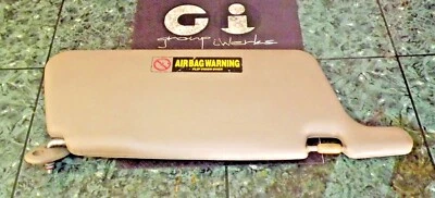 98-01 OEM Acura Integra LS GS GSR lado del conductor parasol conjunto bronceado marfil FL V2 Foto 1 de 4