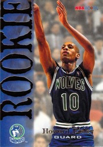 Howard Eisley RC 1994-95 NBA Hoops Rookie Card #350 Minnesota Timberwolves VTG