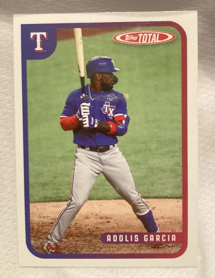 2020 Topps Total online exclusive #571 Adolis Garcia Texas Rangers - Image 1 of 2