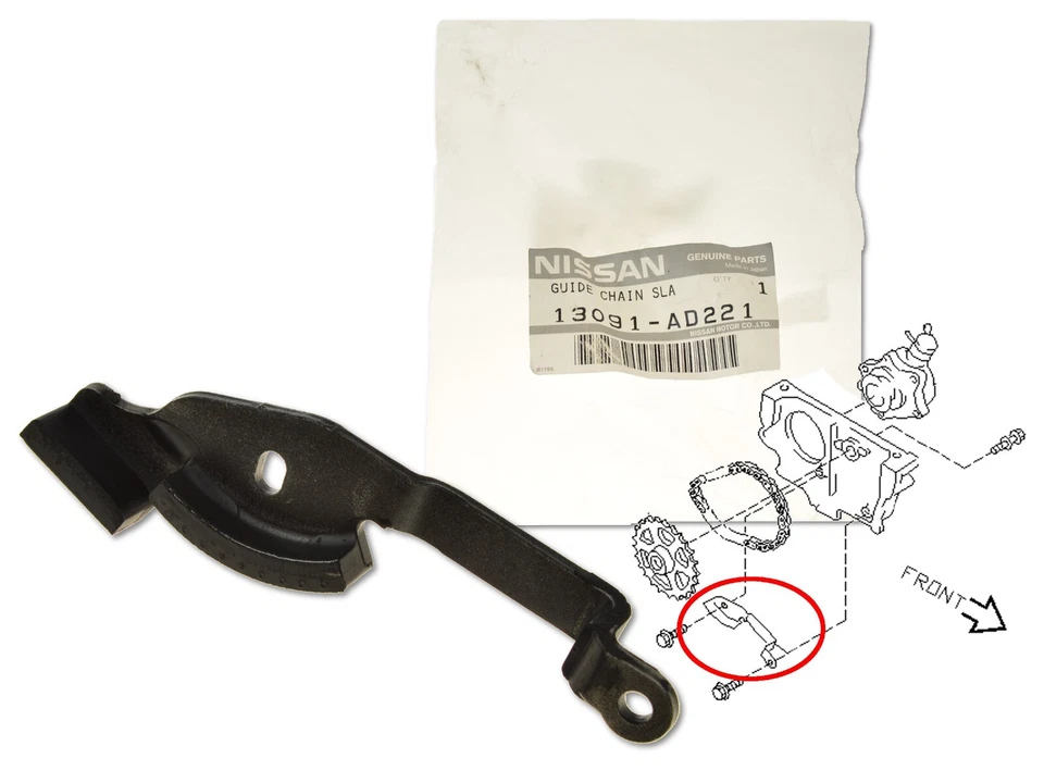 Tensor de bomba de vacío 13091-AD221 OE para Nissan Almera Primera X-Trail 2.2d Foto 1 de 1