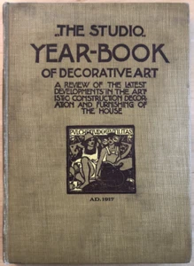The Studio Year-Book of Decorative Art, 1917 hc, 100+ illustrations, 8 in color - Picture 1 of 12