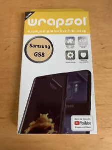 Wrapsol Screen Protector For Samsung Galaxy S8 - Picture 1 of 4