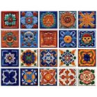 Mexican Tile Decals Easy Peel And Stick For Diy Home Decor Set Of 20 Tiles
