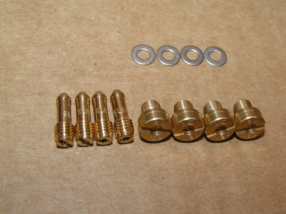 81-82 Kawasaki kz1000 kz 1000 J1 J2 Mikuni Carburador etapa 1 Jet Kit 37.5 130 Foto 1 de 1