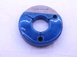 1 21/32 32 UNS 2A THREAD RING GAGE 1.6562 1.6563 GO ONLY P.D. = 1.6349 CHECK - Picture 1 of 2