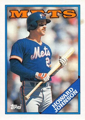 Howard Johnson 1988 Topps 85  New York Mets  Baseball Card - Image 1 of 2