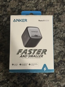 Anker - Nano II 45W PPS USB-C Schnell Ladegerät mit GaN für Samsung Galaxy & iPhone - Bild 1 von 13
