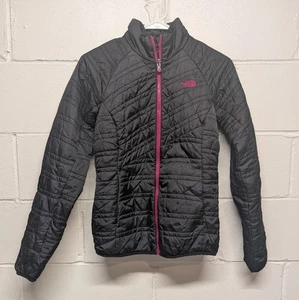 The North Face Black Liner Jacket with Pink Details Women's XS - Picture 1 of 6