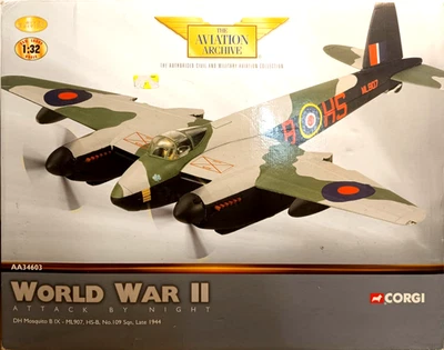 Corgi AA34603 1/32 DH Mosquito B IX - ML907, HS-B, No109 Squadron, Late 1944 - Image 1 of 4