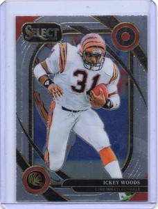 2024 Panini Select - Ickey Woods #260 Club Level Cincinnati Bengals - Picture 1 of 2