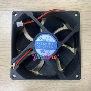 1PCS New Tianxuan TX9225M12 Cooling Fan 9025 DC12V 0.20A 9CM 2Pin - Bild 1 von 1