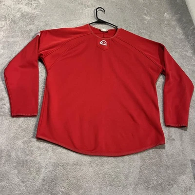 Cincinnati Reds Shirt Mens Large MLB Baseball Batting Practice Therma Base Top - Image 1 of 4