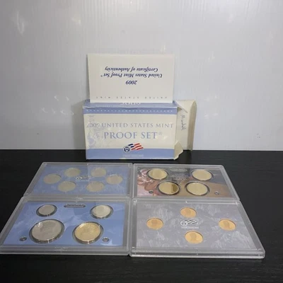 2009-S Clad Proof Set, US Mint, 18 Coins, Beautiful Condition w Toning! - Image 1 of 4