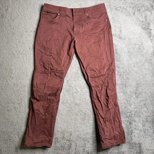 Kuhl Free Ryder Pants Canvas Stretch Hiking Mens 36x32 Red Patina Gorpcore - Picture 1 of 10