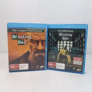 Breaking Bad The Complete 4th & 5th Season Blu-Ray 5-Disc Set Region A B - Picture 1 of 14