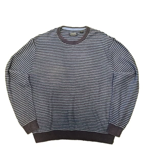 Chaps by Ralph Lauren Strickpullover – Hellblau / Dunkelblau – Größe XL - Bild 1 von 2