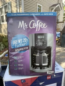 Mr. Coffee  12-Cup Programmable Coffee Maker With Rapid Brew NIB BVMC-EHX33BM-NP - Picture 1 of 3